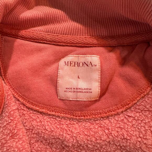 Merona Women Long Sweatshirt Large - Picture 6 of 7